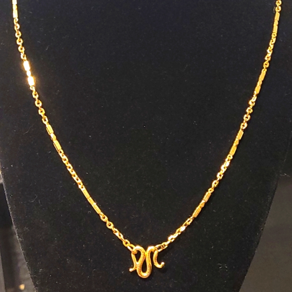 Solid 23K GOLD! Necklace 18+ Grams. - Picture 2 of 2